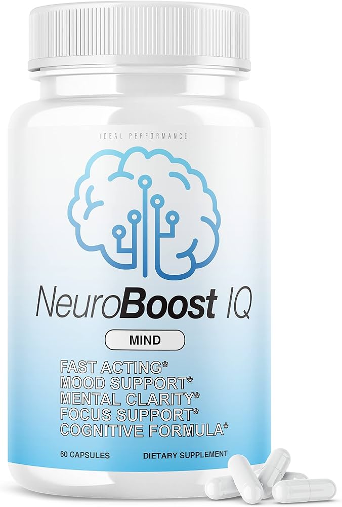 Neuro Boost IQ Supplement Brain Pills Mind Ben Carson Neurobooster  Neuroboostiq (60 Capsules) : Amazon.co.uk: Health & Personal Care