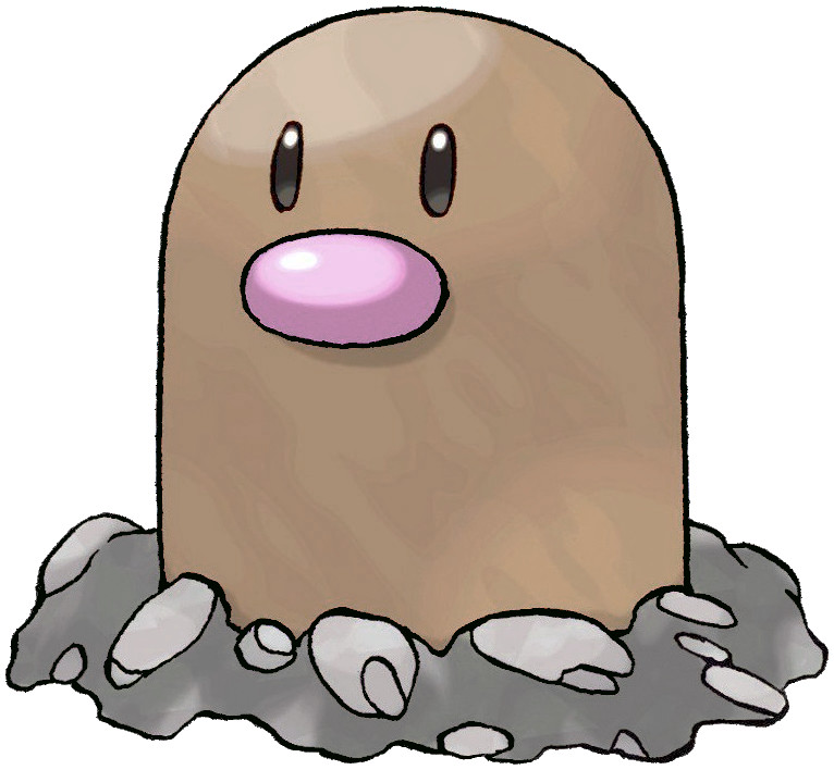 Diglett Pokédex: stats, moves, evolution & locations | Pokémon Database